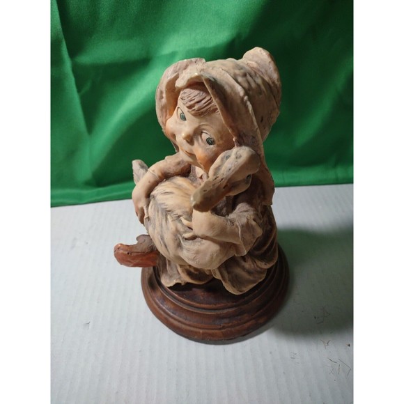 Vintage Giuseppe Armani Gullivers World Porcelain Statue Figure Girl & Her Goose - Picture 3 of 12